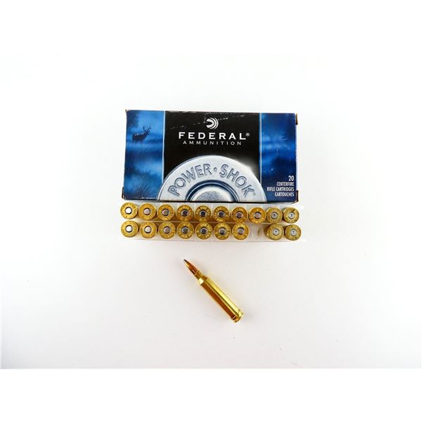 FEDERAL 7MM REM MAGNUM AMMO AND NON-PRIMED BRASS CASES LOT