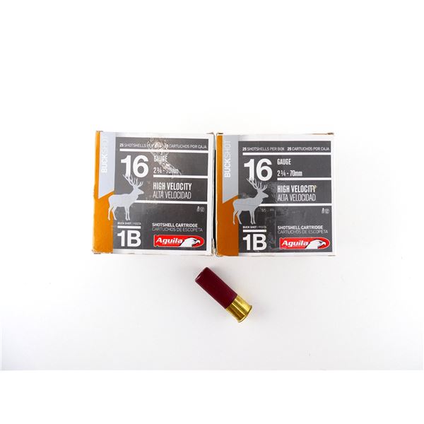 AGUILA 16 GAUGE 2 3/4" SHOT SHELL AMMO LOT