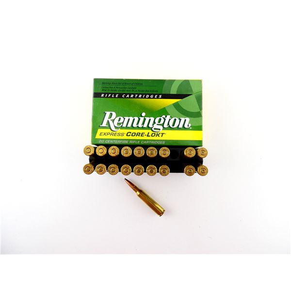 REMINGTON 6.5X55 MM SWEDISH AMMO AND NON-PRIMED BRASS CASES LOT