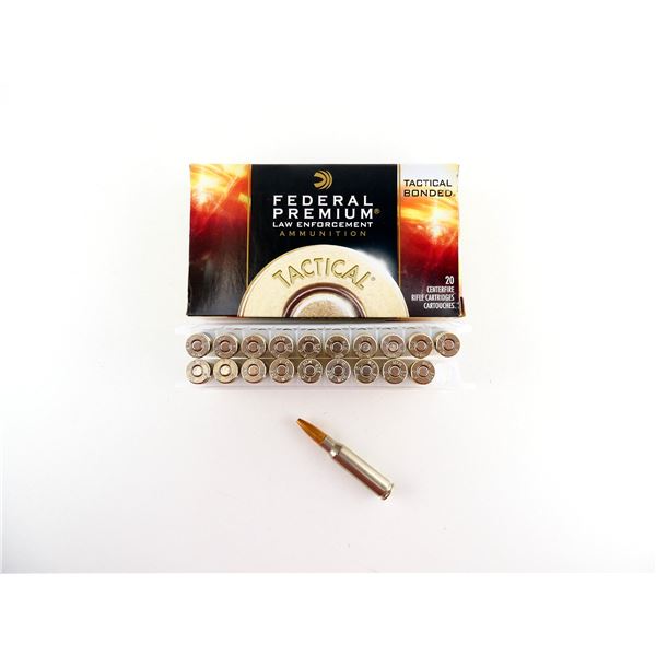 FEDERAL PREMIUM .308 WIN LAW ENFORCEMENT AMMO LOT