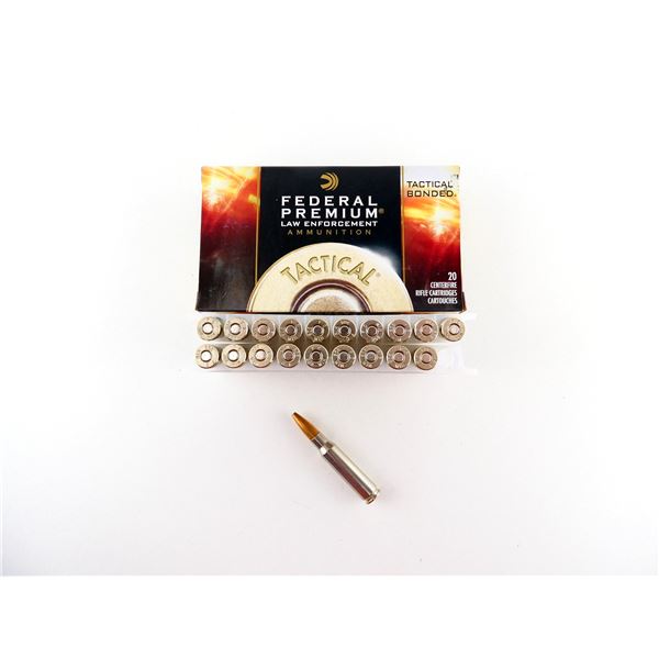 FEDERAL PREMIUM .308 WIN LAW ENFORCEMENT AMMO LOT