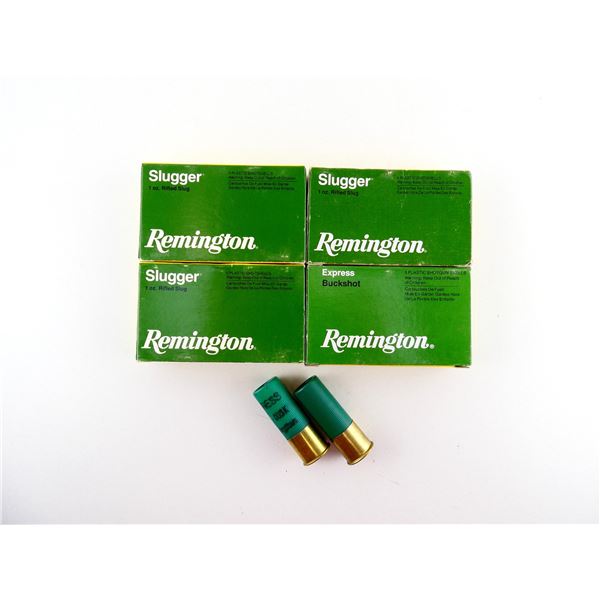 ASSORTED REMINGTON 12 GAUGE 2 3/4" SHOT SHELL AMMO LOT