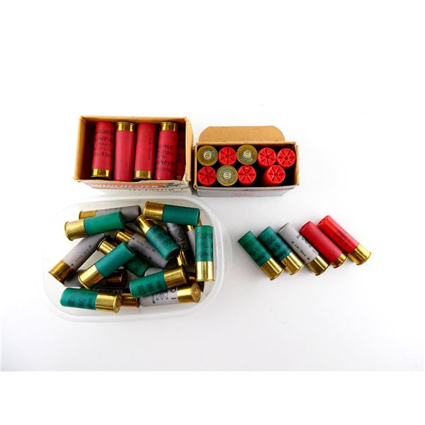 ASSORTED 12 GAUGE 2 3/4" AND 3" SHOT SHELL AMMO LOT