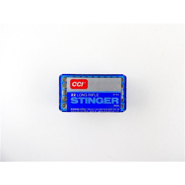 CCI .22 LR STINGER AMMO LOT
