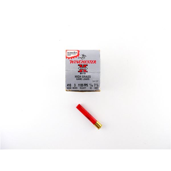 WINCHESTER .410 GAUGE 3" SHOT SHELL AMMO LOT
