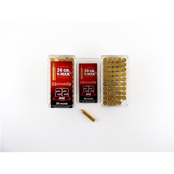 HORNADY .22 MAGNUM AMMO LOT