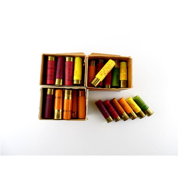 ASSORTED 20 GAUGE 2 3/4" AND 3" SHOT SHELL AMMO LOT