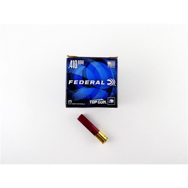 FEDERAL.410 GAUGE 2 1/2" SHOT SHELL AMMO LOT