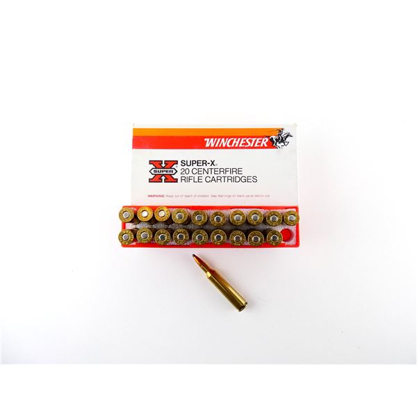 WINCHESTER 6MM REM AMMO LOT