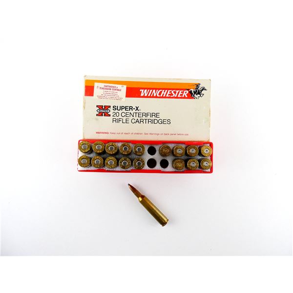 WINCHESTER 6MM REM AMMO LOT