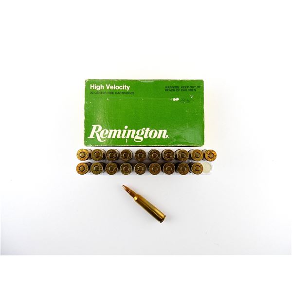 REMINGTON 6MM REM AMMO LOT
