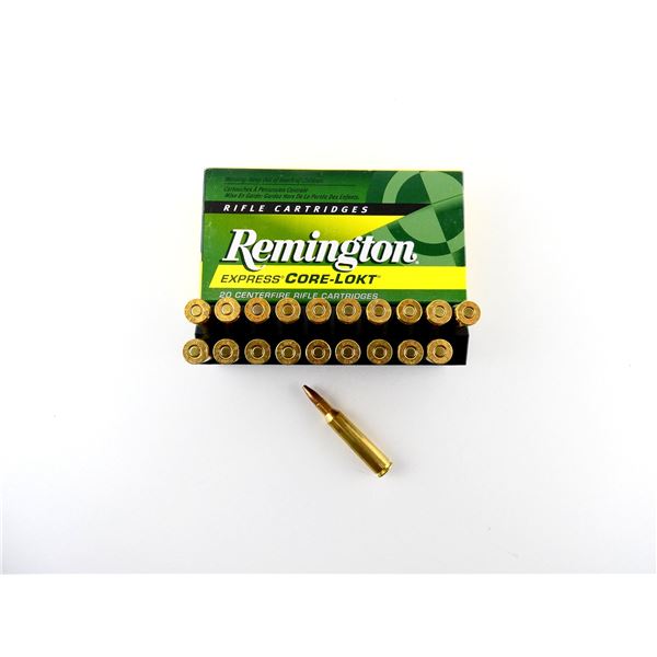 REMINGTON 6MM REM AMMO LOT