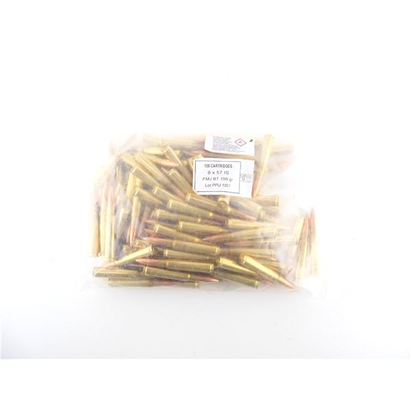 PPU 8X57 IS AMMO LOT