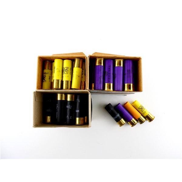 ASSORTED 16 GAUGE AND 20 GAUGE 2 3/4" SHOT SHELL AMMO LOT