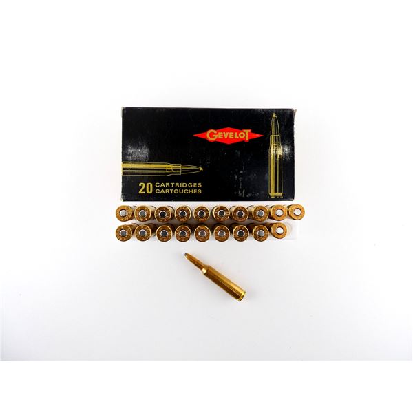 GEVELOT 6MM REM (.244 REM) AMMO LOT