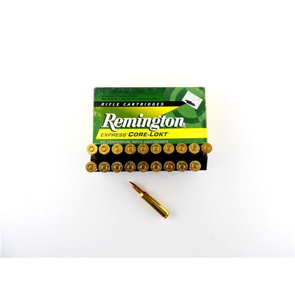 REMINGTON 6MM REM AMMO LOT