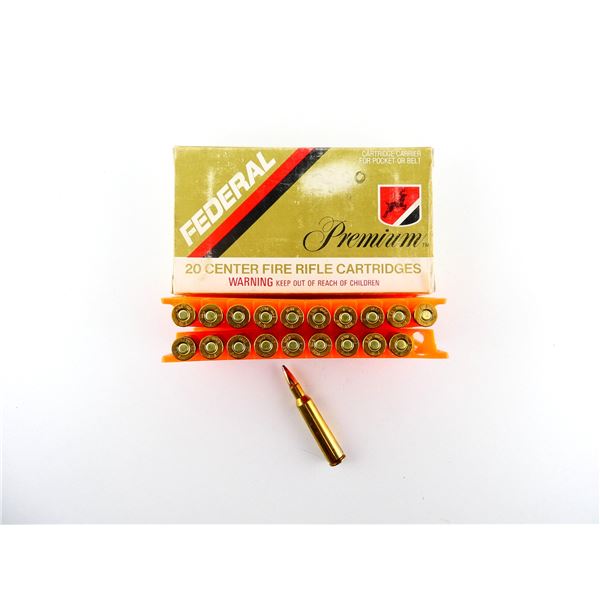 FEDERAL 6MM REM AMMO LOT
