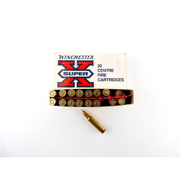 WINCHESTER .300 SAV AMMO AND NON-PRIMED BRASS CASES LOT