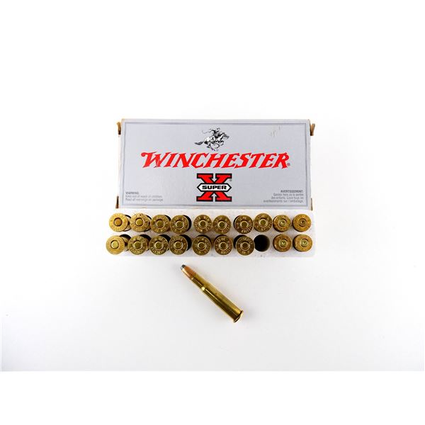 WINCHESTER.30-30 WIN AMMO AND NON-PRIMED BRASS CASES LOT