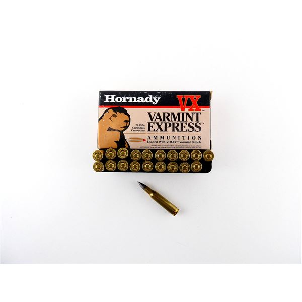 HORNADY VARMINT EXPRESS .222 REM AMMO LOT