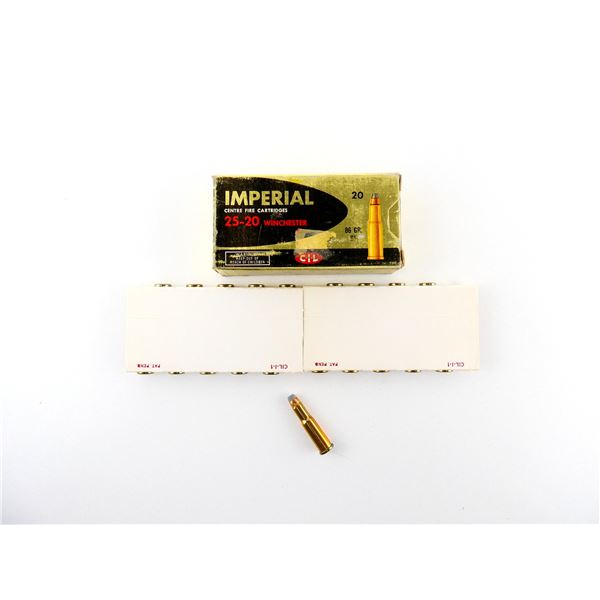 IMPERIAL .25-20 WIN AMMO LOT