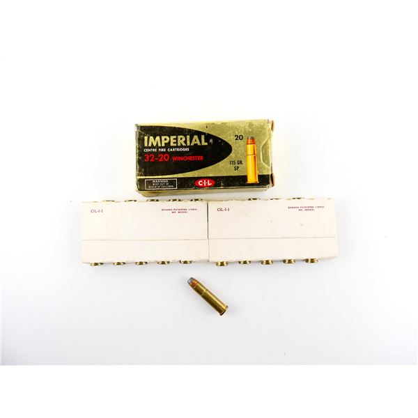 IMPERIAL .32-20 WIN AMMO LOT