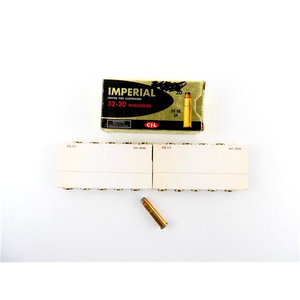 IMPERIAL .32-20 WIN AMMO LOT
