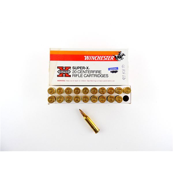 WINCHESTER .225 WIN AMMO LOT