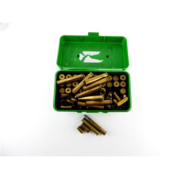 PRIMED .348 WIN BRASS CASES AND ASSORTED  NON-PRIMED BRASS / NICKEL LOT