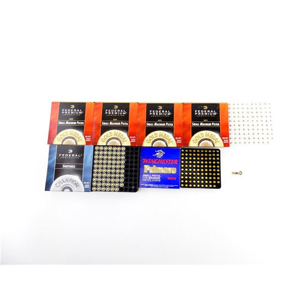 ASSORTED FEDERAL AND WINCHESTER PRIMERS LOT