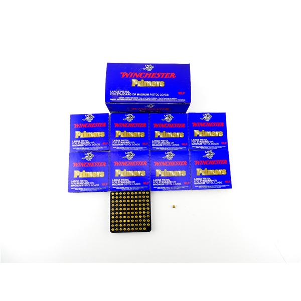 WINCHESTER WLP LARGE PISTOL PRIMERS LOT