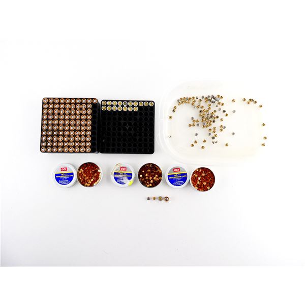 ASSORTED PRIMERS AND PERCUSSION CAPS LOT
