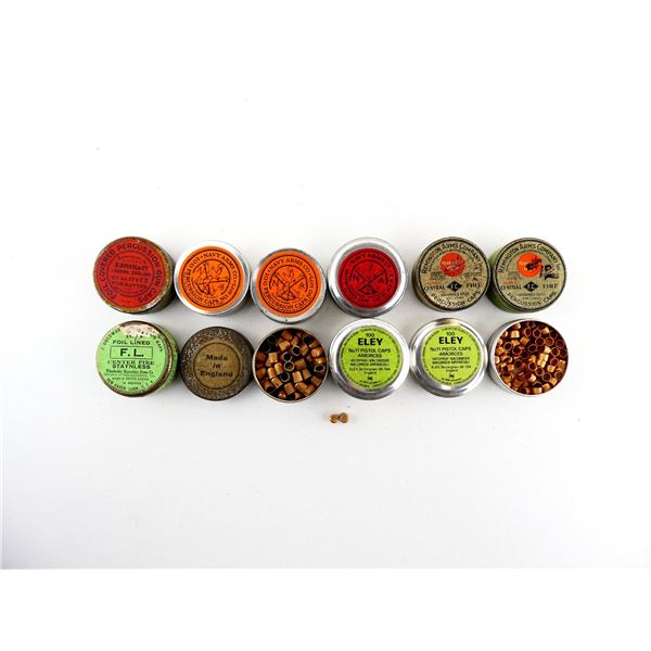 ASSORTED PERCUSSION CAPS LOT
