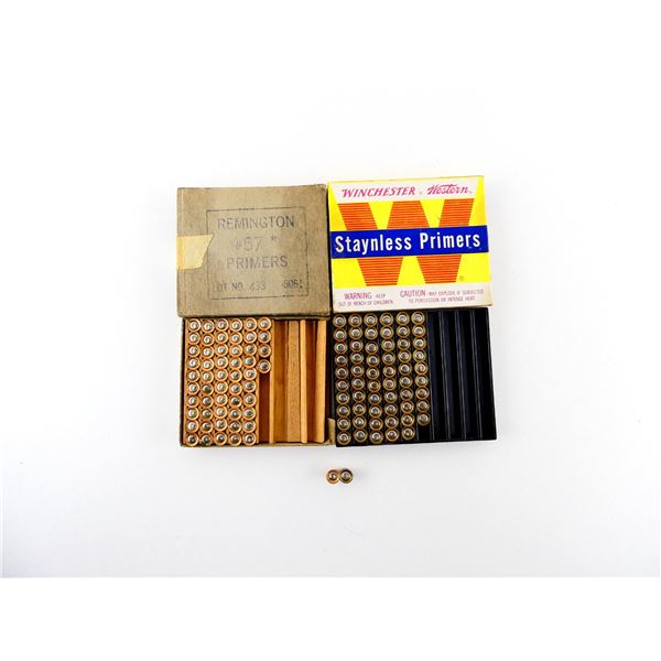 ASSORTED WINCHESTER NO. 209 SHOT SHELL PRIMERS AND REMINGTON NO.57 PRIMERS LOT