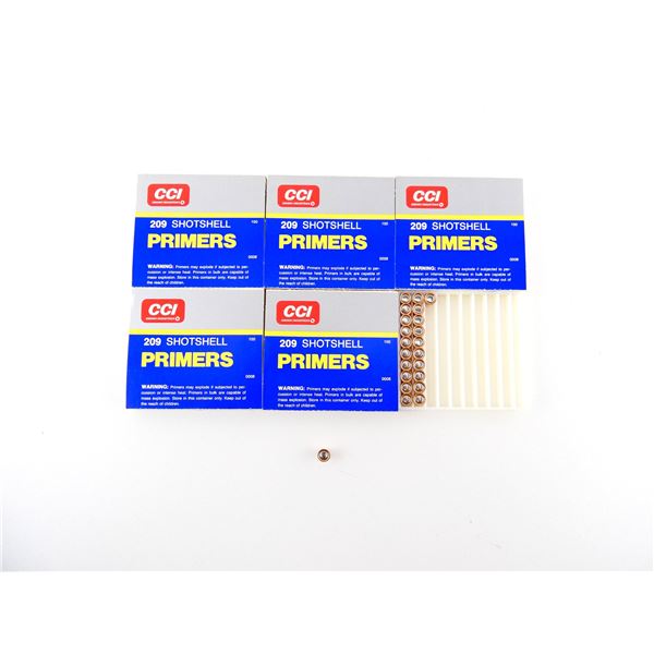CCI NO. 209 SHOT SHELL PRIMERS LOT