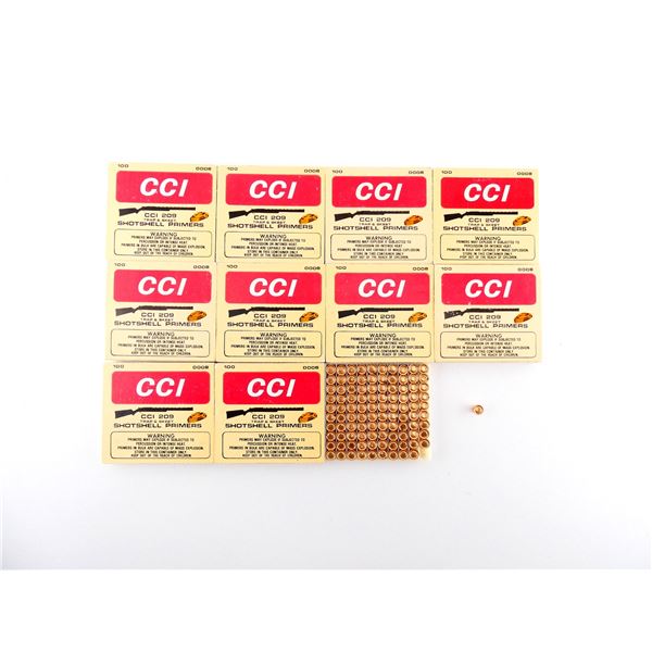 CCI NO. 209 SHOT SHELL PRIMERS LOT