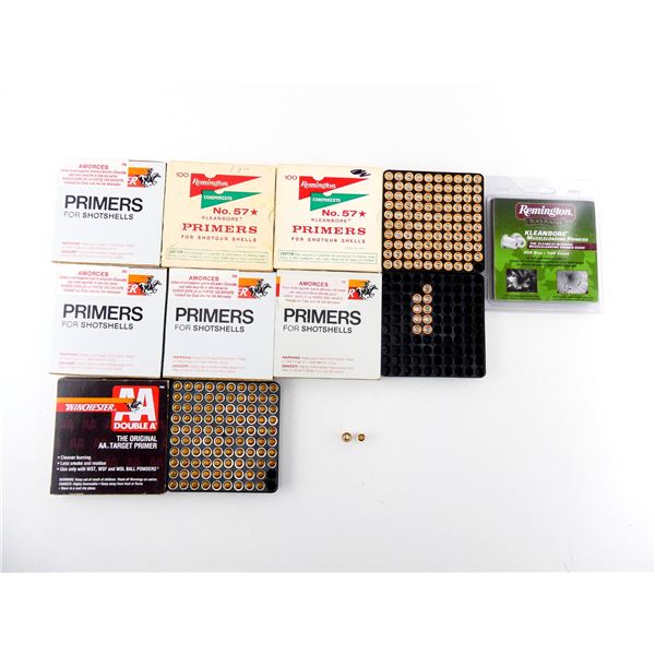 ASSORTED WINCHESTER AND REMINGTON SHOT SHELL PRIMERS LOT