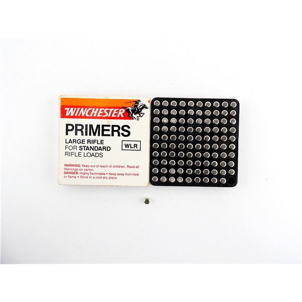 WINCHESTER WLR LARGE RIFLE PRIMERS LOT