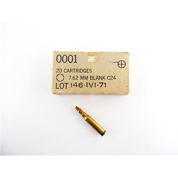 CANADIAN MILITARY 7.62MM BLANKS LOT
