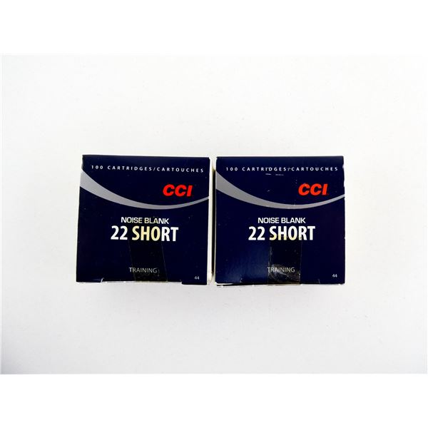 CCI .22 SHORT NOISE BLANKS LOT