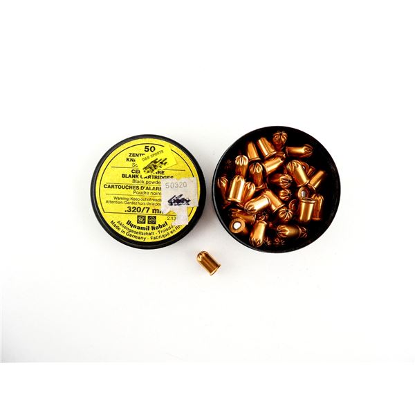 RWS .320/7MM BLANKS LOT