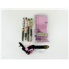 Image 1 : TRU-FIRE HURRICANE PINK SERIES HYBRID ARROW RELEASE AND ASSORTED BOW STRINGS LOT