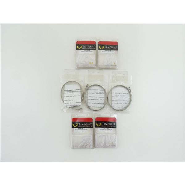 TEN POINT HEA-342.6 REPLACEMENT 2.0 OMNI-BRITE CAPS AND ASSORTED TEN POINT POWER SPRINGSLOT