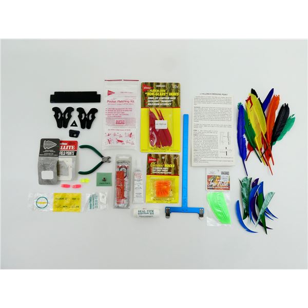 ASSORTED ARROW FLETCHING LOT