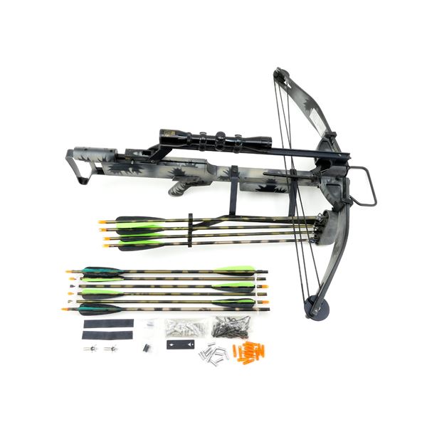 BEAR ARCHERY DEVASTATOR COMPOUND CROSSBOW LOT