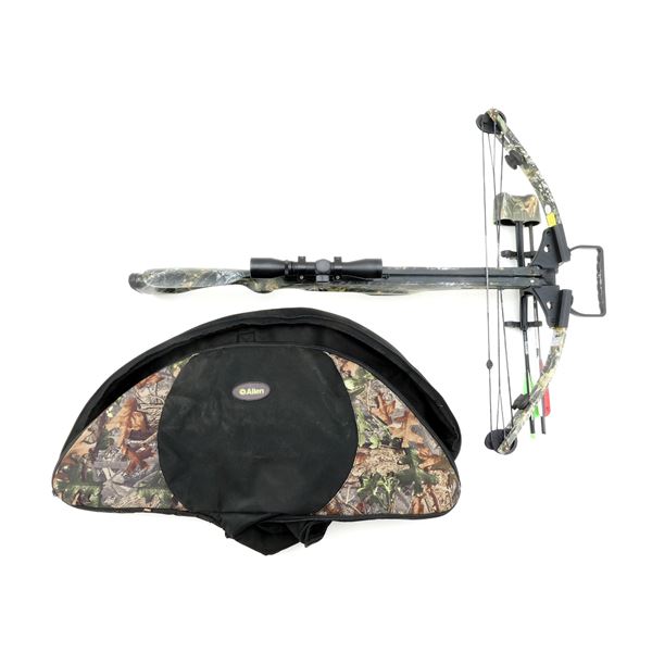 PARKER SAFARI MAGNUM RH COMPOUND CROSSBOW LOT