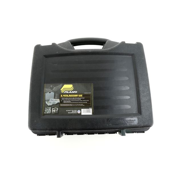 PLANO XL PISTOL / ACCESSORY HARD PADDED CASE LOT