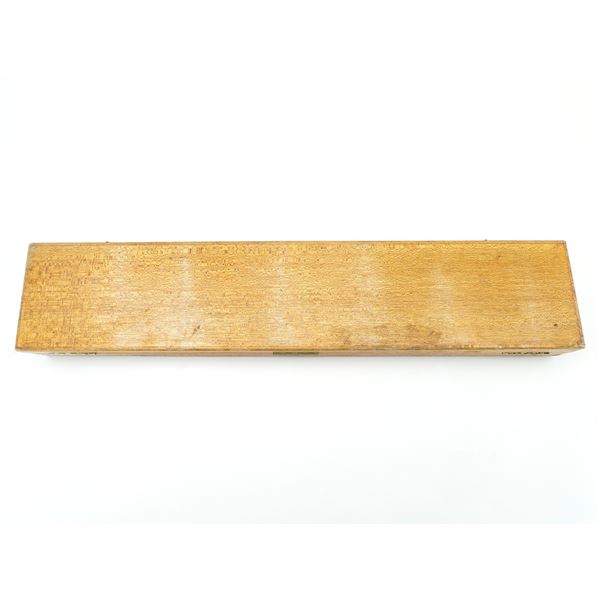 WOODEN HARD PADDED RIFLE CASE LOT