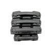 Image 4 : ASSORTED HARD PADDED HAND GUN CASES LOT