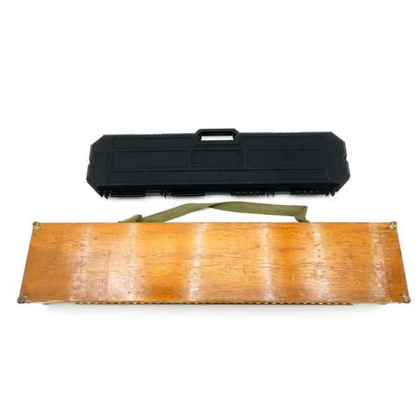 ASSORTED HARD PADDED RIFLE CASES LOT